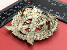 Load image into Gallery viewer, Original WW2 British Army Cap Badge - London Scottish Regiment
