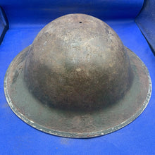 Load image into Gallery viewer, Original WW2 Mk2 British Army Brodie Combat Helmet
