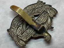 Load image into Gallery viewer, Original British Army WW1 / WW2 Gloucestershire Regiment Cap Badge
