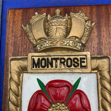 Load image into Gallery viewer, Genuine British Royal Navy Wall Plaque - HMS Montrose
