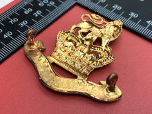 Load image into Gallery viewer, British Army Cap Badge - Victorian Crown The Royal Dragoons Reproduction
