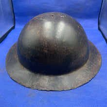 Load image into Gallery viewer, Original British Army WW2 Mk1* Combat Helmet
