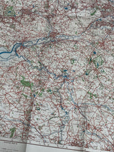 Load image into Gallery viewer, Original WW2 German Army Map of UK - Manchester / Liverpool / North West England
