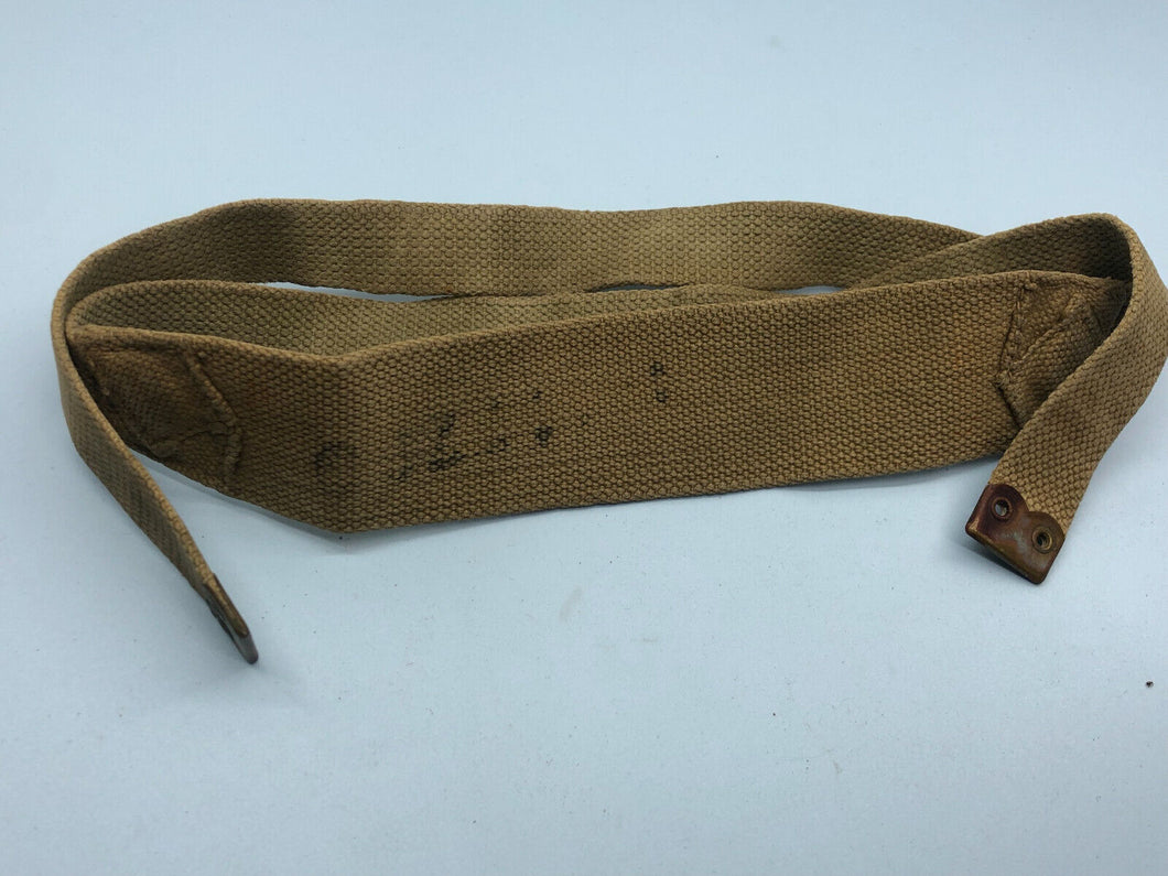 Original WW2 British Army Tan Webbing Shoulder Strap 37 Pattern