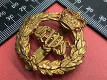 Load image into Gallery viewer, 2nd Dragoon Guards Queen Bays &quot;QC&quot; ~ Genuine British Army Military Cap Badge
