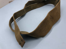 Load image into Gallery viewer, Original WW2 British Army Tan Webbing Shoulder Strap 37 Pattern
