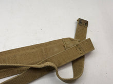 Load image into Gallery viewer, Original Canadian Army WW2 37 Pattern Webbing Shoulder Strap 1943 Dated
