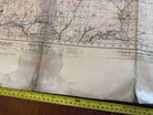 Original WW2 British Army GSGS OS Map of Great Britain - Brecon & Llandovery - The Militaria Shop