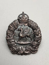 Load image into Gallery viewer, Original WW2 British Army 1st Bn. Monmouthshire Regiment Cap Badge
