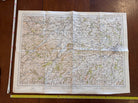 Original WW2 British Army GSGS OS Map Great Britain - Shrewsbury & Welshpool - The Militaria Shop