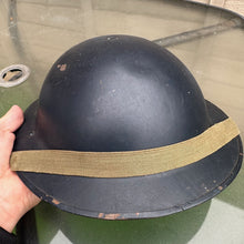 Charger l&#39;image dans la galerie, Original Belgian Army Helmet - Ideal for WW2 British Reenactment - Brodie Style
