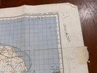 Original WW2 British Army GSGS OS Map of England - Chatham & Maidstone - The Militaria Shop