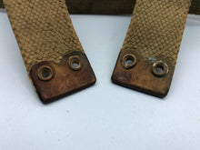 Load image into Gallery viewer, Original WW2 British Army Tan Webbing Shoulder Strap 37 Pattern
