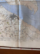 Original WW2 British Army GSGS OS Map of England & Wales - Mouth of the Humber - The Militaria Shop