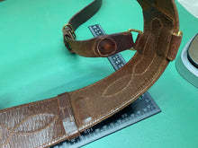 Load image into Gallery viewer, Original British Army WW1 / WW2 Officer&#39;s Sam Browne Belt with Cross Strap - 36&quot;
