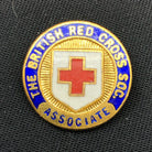 Vintage British Red Cross Society (BRCS) Associate Member Lapel Pin - The Militaria Shop