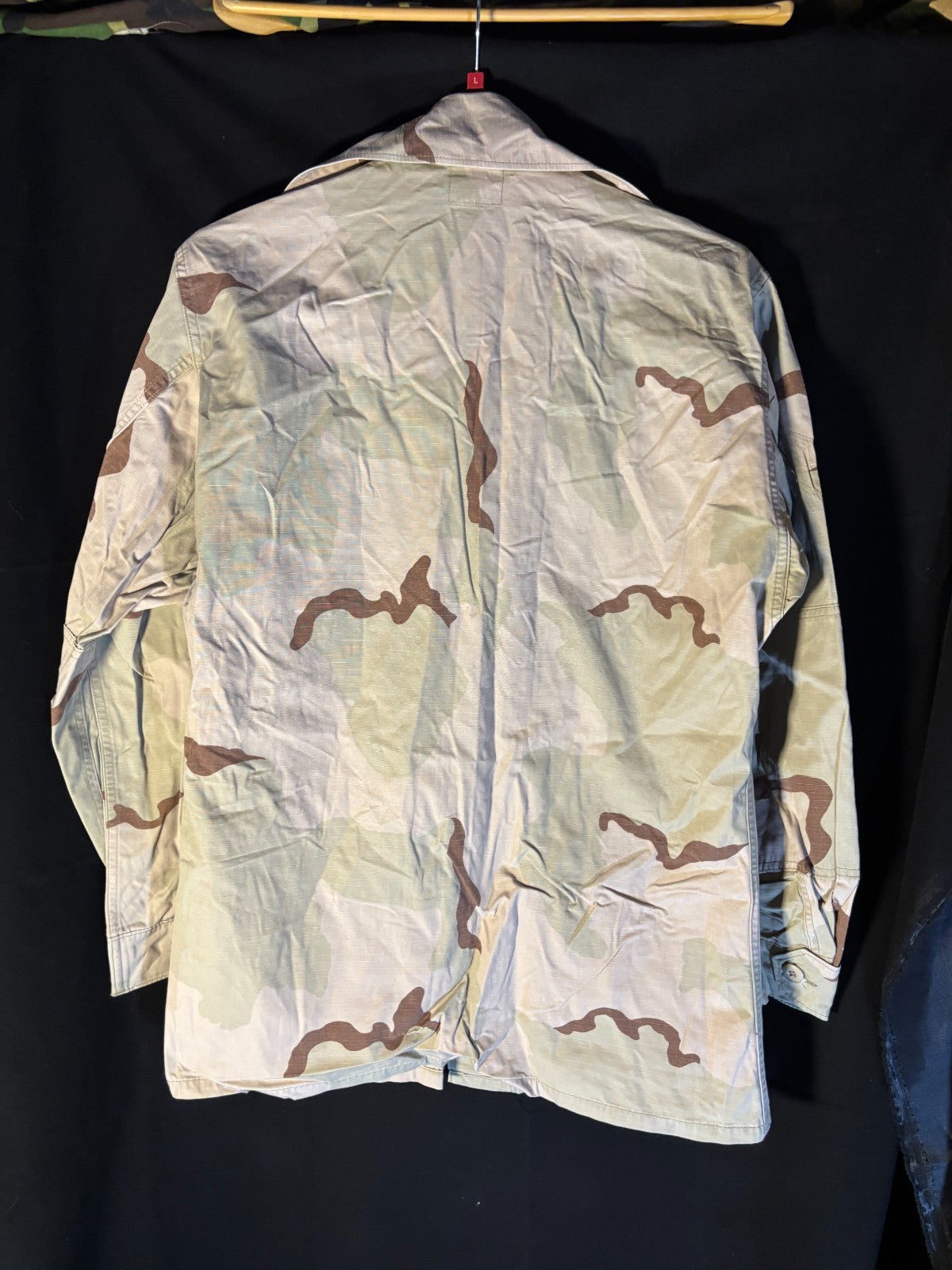 Gulf War US Army DCU Camouflaged Combat Field Coat/Jacket - Medium/Long - The Militaria Shop