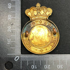 Original WW2 British Army Cap Badge - 7th Queens Own Hussars - The Militaria Shop