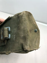 Load image into Gallery viewer, Original WW2 British Army 37 Pattern Bren Pouch - Used Condition
