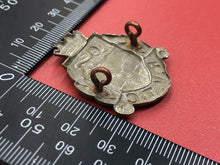 Load image into Gallery viewer, Original WW1 British Army Rochester Volunteer Training Corps Cap Badge
