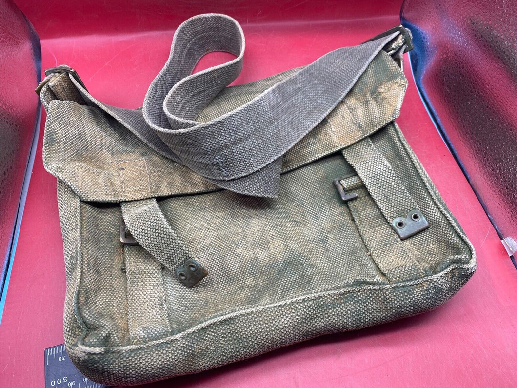 Original WW1 British Army 1908 Pattern Side Bag & Shoulder Strap