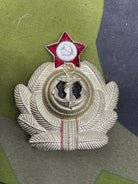 Original Soviet Naval Officer's Cap Badge - The Militaria Shop