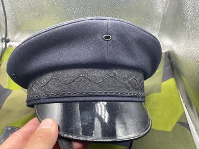 Original Vintage British Army / Police Peaked Cap - Size 55 - The Militaria Shop