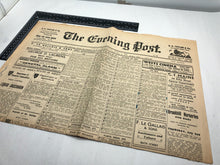 Load image into Gallery viewer, Original WW2 British Newspaper Channel Islands Occupation Jersey - July 1942
