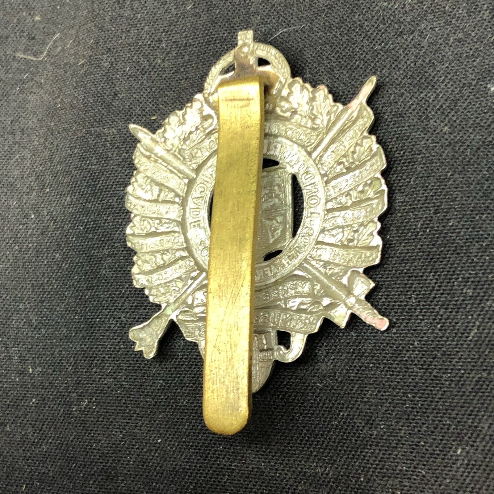 Original WW1 British Army Cap Badge - London Rifle Brigade - The Militaria Shop
