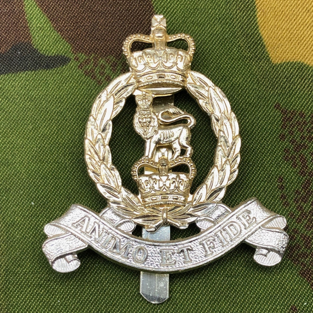 Original British Staybrite Army Cap Badge - Adjutant General's Corps - The Militaria Shop