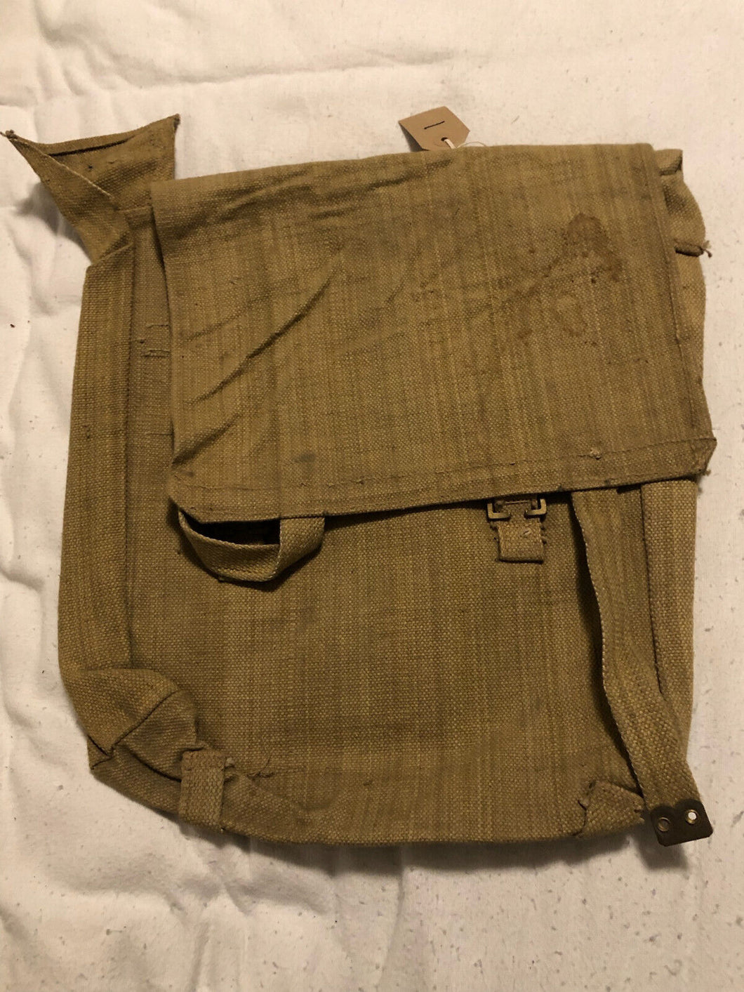 Original WW2 British Army 37 Pattern Large Pack - Indian Made - Great Condition