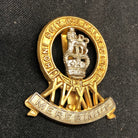 Genuine British Army Brass Cap Badge - 15th/19th The King's Royal Hussars - The Militaria Shop