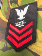 Genuine US Navy PO 1 Information Systems Technician Patch / Badge - The Militaria Shop