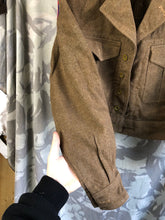 Load image into Gallery viewer, Original British Army Battledress Jacket - RASC Insignia - 41&quot; Chest
