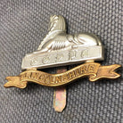 Original WW2 British Army Cap Badge - Lincolnshire Regiment - The Militaria Shop