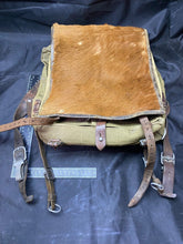 Load image into Gallery viewer, Original WW2 1936 German Army Tornister / Back Pack - Named Panzer Battalion 19
