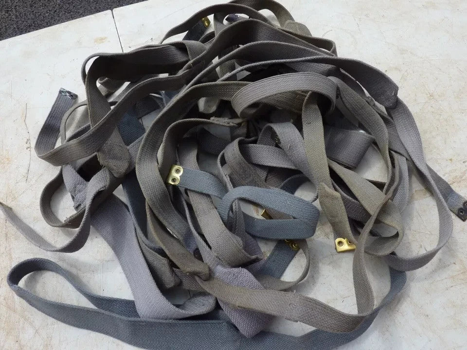 Original WW2 British RAF Blue Blanco Shoulder Strap 37 Pattern - The Militaria Shop
