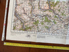 Original WW2 British Army OS Map of Great Britain - Newport - The Militaria Shop