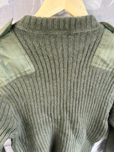 Load image into Gallery viewer, Genuine British Army Man&#39;s Heavy Jersey Olive Drab Pull Over - Size 3 -32&quot; Chest
