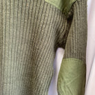 Vintage British Army OD Olive Green Pull Over Commando Jumper Wool - Size 100cm - The Militaria Shop