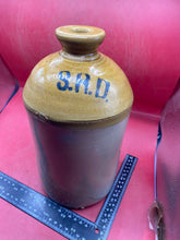 Load image into Gallery viewer, Original Rare WW1 Half-Size British Army Rum Jar - SRD &amp; Maker Marked
