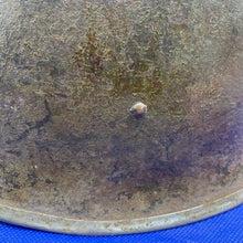 Load image into Gallery viewer, Original WW2 British/Canadian Army Mk3 Combat Helmet
