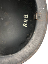 Charger l&#39;image dans la galerie, Original WW2 British Home Front Civil Defence Mk2 Helmet Shell
