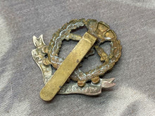 Load image into Gallery viewer, Original British Army WW1 / WW2 Middlesex Regiment Cap Badge
