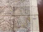 Original WW2 British Army RAF Navy Base Map of South Wales - Cardiff & Swansea - The Militaria Shop