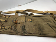 Load image into Gallery viewer, Original WW2 Canadian Army 37 Pattern Bren Spares Bag
