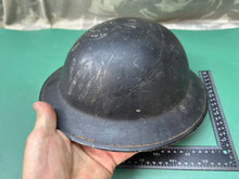 Lade das Bild in den Galerie-Viewer, Original WW2 British Home Front Wardens Mk2 Brodie Helmet
