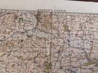 Original WW2 British Army GSGS OS Map of England - Bishop's Castle - The Militaria Shop
