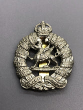 Load image into Gallery viewer, Original WW2 British Army 1st Bn. Monmouthshire Regiment Cap Badge
