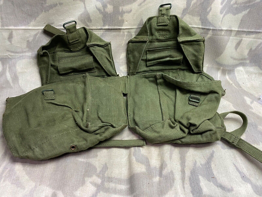 Original Pair of British Army 58 Pattern Webbing Pouches